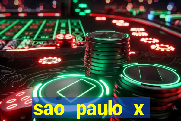 sao paulo x botafogo palpite